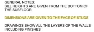 Text highlight snapped to the words in a drawing note